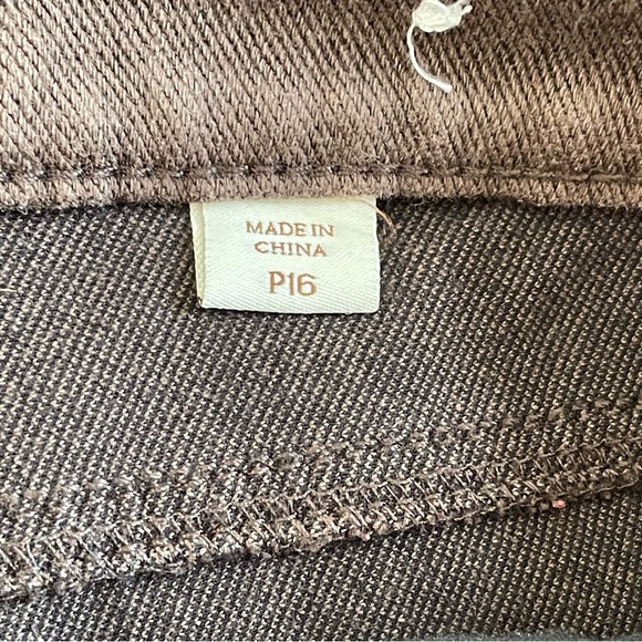 ColdWater Creek Chocolate Brown Natural Fit Stretch 5-Pocket Jeans Size 16 P - Picture 10 of 12